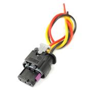 ningqonggongshi connettore sensore Compatibile con EOS 2006-2016 4F0973703 Connettore per sensore di parcheggio a 3 Pin