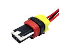 ningqonggongshi connettore sensore Compatibile con Hyundai 1-936527-2 Connettore Automatico a 3 Pin Presa per Cavo fari Regolazione Altezza luci Motore Spina Cablaggio Pigtail
