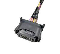 ningqonggongshi connettore sensore Compatibile con Serie 1 2 3 4 5 6 7 X1 X2 X3 X4 X5 X6 X7 Cablaggio del Connettore del Faro Dell'auto