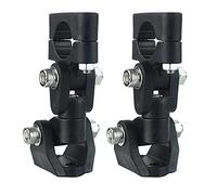 NINGWANG Staffa di Fissaggio per Faretti per Moto Staffa di Montaggio per Fendinebbia Staffa per Lampada Ausiliaria Un LED per -R1200GS F800GS/F650FS, nero