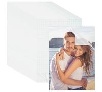 NINGYER 50 Pezzi Pellicole Laminanti Autoadesive, 305x215mm Pellicola di Laminazione a Freddo A4 per Immagini Ecografiche, Campioni di Piante, Foto di Poster, Non Richiede Macchinari