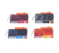 NinGYiYan 4 cartucce di inchiostro sostitutive compatibili BK C M Y per Deskjet Ink Advantage Stampante 4615 5525 3525 6525 4625