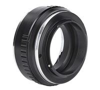 NinGYiYan Adattatore per obiettivo con messa a fuoco manuale, attacco da EF a E, struttura interamente in metallo, controllo dell'apertura, messa a fuoco infinita, rotazione