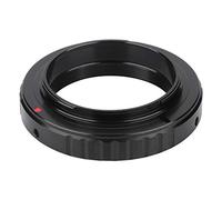 NinGYiYan Adattatore per obiettivo fotocamera con messa a fuoco manuale per telescopi con attacco M42, costruzione in lega di alluminio, controllo preciso dell'apertura, facile