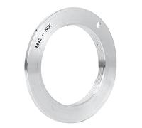 NinGYiYan Adattatore per obiettivo SLR manuale attacco EF, costruzione in lega di alluminio, messa a fuoco manuale completa, controllo dell'apertura, messa a fuoco infinita,