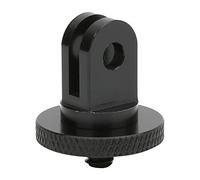 NinGYiYan Adattatore per treppiede per telecamera di movimento per YI, lega di alluminio, supporto da 1/4 di pollice, compatibilità universale con action cam, staffa di supporto