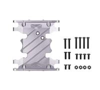 NinGYiYan Base inferiore custodia di trasferimento per modello di auto RC SCX10 II 1/10, costruzione in lega di alluminio, maggiore durata, facile installazione, aggiornamento (Tu colora)