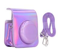 NinGYiYan Borsa per Fotocamera Istantanea per Mini 12, Custodia Protettiva con Tracolla Regolabile, Cover in Morbida Pelle PU, Design Antipioggia e Resistente ai Graffi, per la