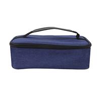 NinGYiYan Borsa per il pranzo, 3,2 litri di grande capacità, tessuto oxford a prova di perdite, manico portatile, isolato, per la gita scolastica da ufficio (Blu)