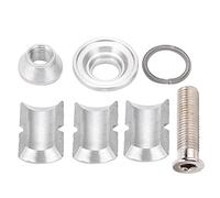 NinGYiYan Carbon Fiber Fork Expander Plug, for Mountain Bike, Aluminum Alloy, Anti-, CNC Machined, Easy Installation, for 1" and 1.125" Forks