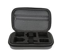 NinGYiYan Custodia per action camera, custodia protettiva antiurto per DJI Action 2, guscio rigido con staffa interna, griglia per schede di memoria, custodia portatile compatta per il trasporto