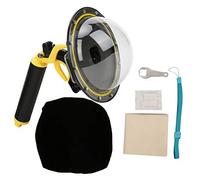 NinGYiYan Custodia subacquea per 8 fotocamere, copertura obiettivo grandangolare a 180°, custodia subacquea da 30 m con collegamento rapido a filo, accessorio fotografico ad alta chiarezza per