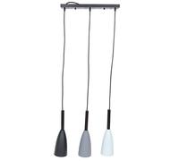 NinGYiYan E27 Moderno Semplice Lampada a Sospensione Paralume 3 Teste Lampada a Sospensione Arredamento Soggiorno 110V-