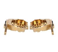 NinGYiYan Fuso a snodo in Ottone Resistente per TRX4, Parte di Ricambio dell'Asse Anteriore, Stabilità e Durata Migliorate per Modelli di Auto RC in Scala 1/10, Accessorio di