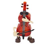 NinGYiYan Music Box, per ornamenti, guida all'orologio, strumento musicale vintage, decorazione della scatola musicale, per decorazioni per la casa, elegante, design artigianato, (Violoncello)