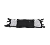 NinGYiYan, Organizer per carrello da golf, per borsa portaoggetti sopra la testa, tessuto Oxford 600D, grande capacità, portatile, portaoggetti a soffitto, nero