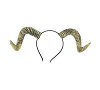 NinGYiYan Per corno di pecora, per squisito un unico divertente, fascia per la testa, accessorio per capelli, oggetti fotografici di Halloween Cosplay