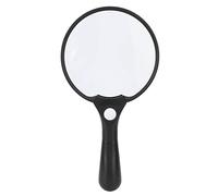 NinGYiYan per il portatile, per l'ingrandimento del vetro, portatile, con 3 LED LEGGE, per la valutazione e la lettura dei gioielli