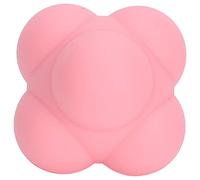 NinGYiYan Per il silicone, per la sfera di reazione di rimbalzo, portatili, coordinamento della mano - Allenamento del riflesso della velocità degli occhi, per l'allenamento (Colore alla fragola)
