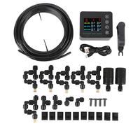 NinGYiYan per umidificatore per rettili, a doppia pompa, display a colori, nebulizzazione automatica, ugelli regolabili, efficienza energetica per terrari e acquari