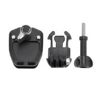 NinGYiYan Staffa di montaggio per parabrezza moto per action camera, lega di alluminio CNC, forza di serraggio ultra forte, cuscino in silicone a doppio strato, compatibile per la