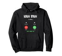 Ninh Binh Chiama e Devo Andare in Vietnam in Viaggio Felpa con Cappuccio