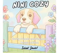 Nini Cozy: Fluffy friends coloring book Beagle Edition