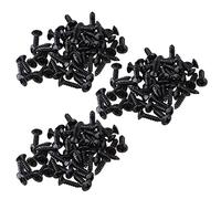 Niniang 100 Pezzi per per Chitarra Basso per Piastre Gratta Pickguard, Nero