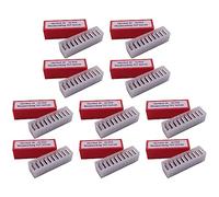 Niniang 100 Pezzi Serie Legno Rotante Carburo Inserire Lame Fresatura 30 Gradi Tornio Scalpello Lama di Ricambio 14X14X2mm