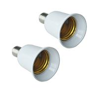 Niniang 2 x Adattatore Lampadina LED CFL/Convertitore di Presa E14 a E27