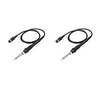 Niniang 2 x Maniglia di Saldatore per 936 936A 937D 8786D 852 852D Stazioni di Saldatura 50W Strumenti di Riparazione di Saldatura ad Alta Temperatura