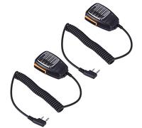 Niniang 2 x Microfono Altoparlante Microfono per UV-5R UV5R UV-5RE UV-B6 -UVB2 Bidirezionale
