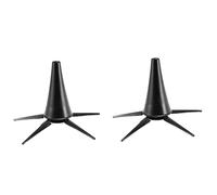 Niniang 2 x Supporto per Clarinetto Portatile Supporto Pieghevole Supporto In Metallo a 5 Piedi Accessorio per Strumento a