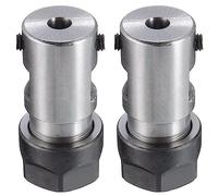 Niniang 2 x Supporto per mandrino a gambo destro, 35 mm, CNC, Estensione di lavorazione dei metalli, fresatura C16-ER11-35 l, 5 mm, sostituzione del dado