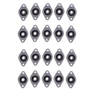 Niniang 20 Pz Kfl08 8mm Diametro Cassa Cuscinetto In Lega di Fl08 K08 Cuscinetto Blocco Cuscino