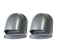 Niniang 2X Estrattore Di Scarico Anti-Corrosione Cappa di Ventilazione In Acciaio Impermeabile 4 Pollici 100mm Per Coperchio di Uscita Aria Parete B