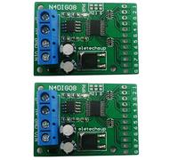 Niniang 2X Interruttore Digitale Ingresso/Uscita 8 Canali TTL LvTTL CMOS RS485 Modulo di Controllo IO Scheda Modbus Rtu per Relè PLC, (No Pin )