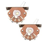 Niniang 2X Interruttori di Selezione Pick-Up Leva A 3 Vie per Sostituzione Interruttore Chitarra Elettrica