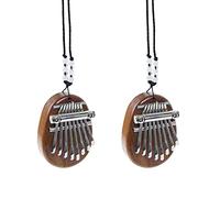 Niniang 2X Mini Kalimba 8 Pollice Pianoforte Grande Suono Tastiera Strumento Musicale