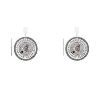 Niniang 2X Movimento NH34 NH34A Calendario a 3 Cifre Movimento Automatico GMT Movimento di Alta Precisione Accessori Orologio,