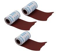 Niniang 3 pezzi, 5 m, lunghezza 115 mm, larghezza 600 grana abrasiva levigatura carta vetrata