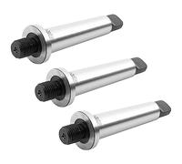 Niniang 3 x Adattatore a cono Morse Mt2 per mandrino di foratura filettato di da 2 m, 1/2 pollici, -20 pollici