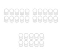 Niniang 30 pz Pulsante Silicone Portaciuccio Manichino Pinza Adattatore