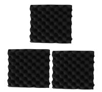 Niniang 3pcs 25X25X5CM Schiuma Isolamento Acustico Cassa Uova Schiuma Acustica Studio Trattamento Isolamento Isolante