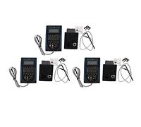 Niniang 3X Mini Equalizzatore Equalizzatore 5 Bande, Preamplificatore per Chitarra Acustica Con Sintonizzatore LCD e Controllo Volume LC-5