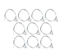 Niniang 40 corde per violino E-A-D-G in acciaio + accessori in nichel per strumenti musicali a filo