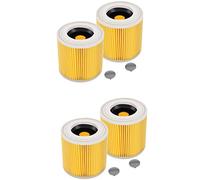Niniang 4X Filtro a cartuccia per WD3 Premium WD2 WD3 WD3P WD3 MV2 MV3 Filtro di ricambio per aspirapolvere