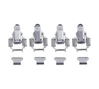 Niniang 4X Scatola Per Strumenti Draw Molla di Compressione Dondolo A Cricchetto Fermo Morsetto