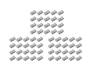 Niniang 60 Pezzi 24mmx11mmx10mm Console Mixer Slider Fader Pulsanti Sostituzione per Potenziometro Pulsante Grigio Marca Nero