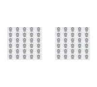 Niniang 60 Pezzi Accessori di Ricambio Sacchetto di Polvere per T8, G10S, MAX, Max +, S7 MAXV Aspirapolvere Robotico Ultra